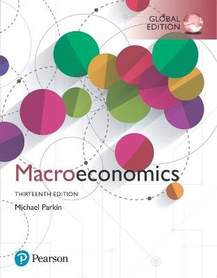 Book cover for Macroeconomics plus Pearson MyLab Economics with Pearson eText, Global Edition