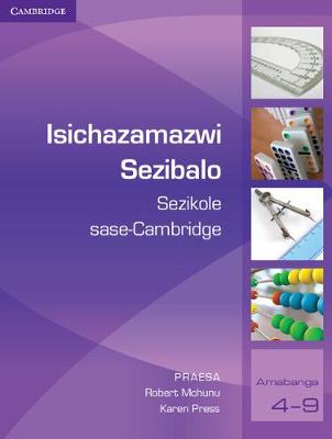 Book cover for Isichazamazwi Sezibalo Sezikole sase-Cambridge (isiZulu)