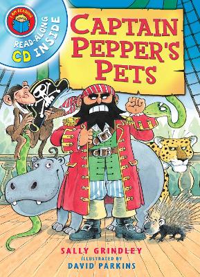 Book cover for I Am Reading with CD: Captain Pepper's Pets