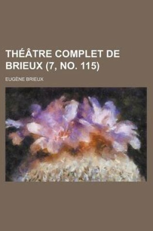 Cover of Theatre Complet de Brieux