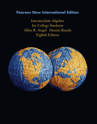 Book cover for Intermediate Algebra for College Students PNIE, plus MyMathLab without eText