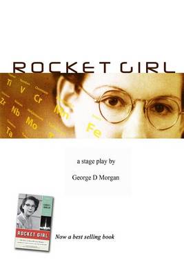 Book cover for ROCKET GIRL - THE PLAY ( size 6 x 9)