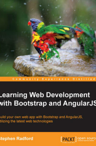 Cover of Learning Web Development with Bootstrap and AngularJS