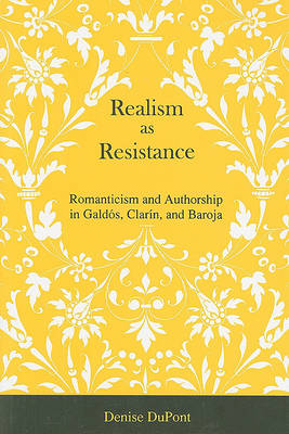 Book cover for Realism as Resistance