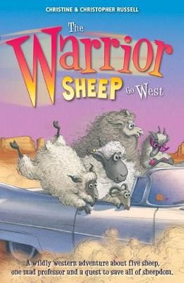 Book cover for The Warrior Sheep Go West