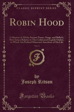 Cover of Robin Hood, Vol. 1