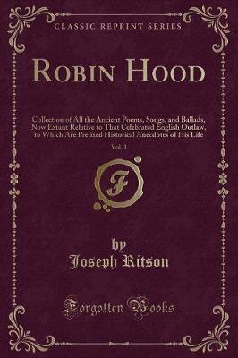 Book cover for Robin Hood, Vol. 1