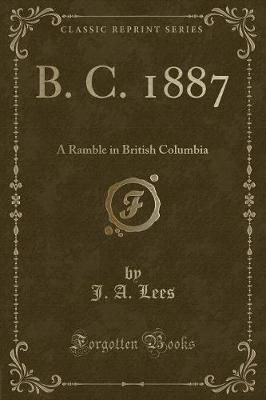 Book cover for B. C. 1887