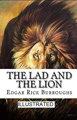 Book cover for The Lad and the Lion illustrated