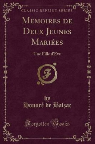 Cover of Memoires de Deux Jeunes Mariées