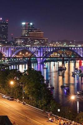 Book cover for Knoxville Tennessee River Bridge at Night