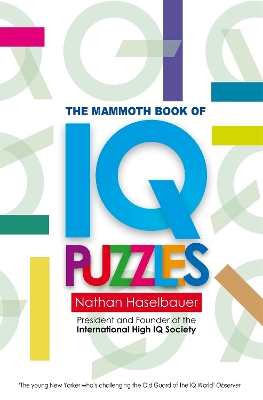 Cover of The Mammoth Book of New IQ Puzzles