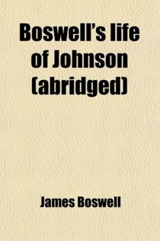 Cover of Boswell's Life of Johnson (Abridged)