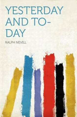 Cover of Yesterday and To-Day