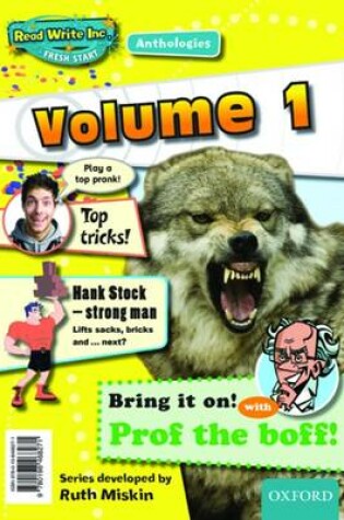Cover of Read Write Inc.: Fresh Start Anthologies: Volume 1
