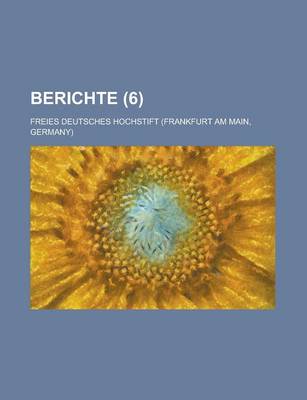 Book cover for Berichte (6)