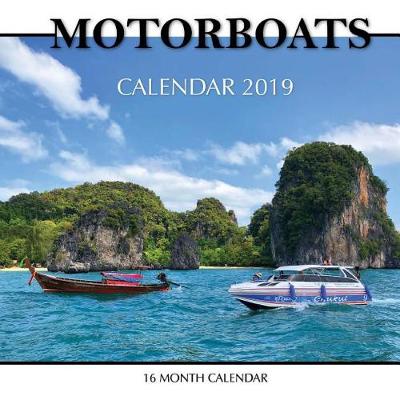 Book cover for Motor Boats Calendar 2019