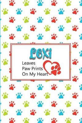 Book cover for Lexi Leaves Paw Prints on My Heart