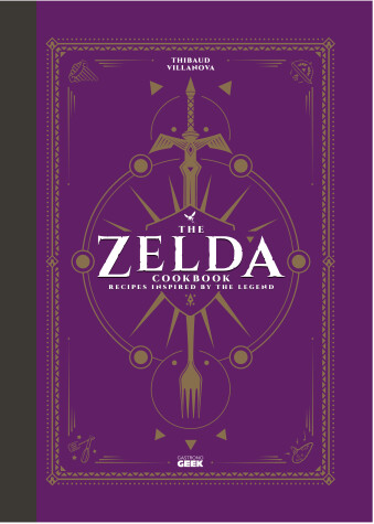 Book cover for The Unofficial Zelda Cookbook