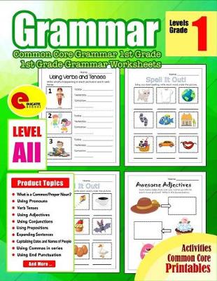 Book cover for Grammar 1st Grade