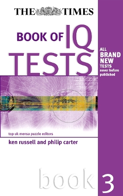 Book cover for The Times Book of IQ Tests: Book Three