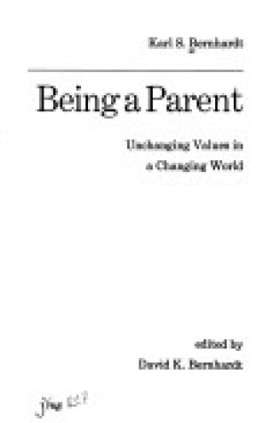 Cover of Being a Parent