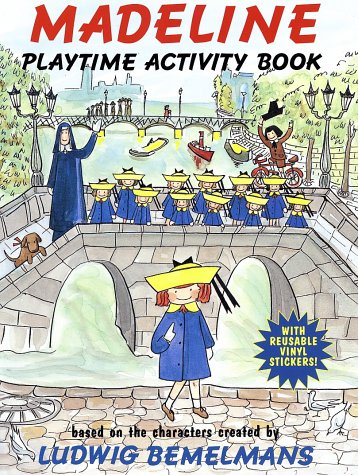 Book cover for Madeline Playtime Activity Book