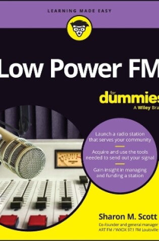 Cover of Low Power FM For Dummies
