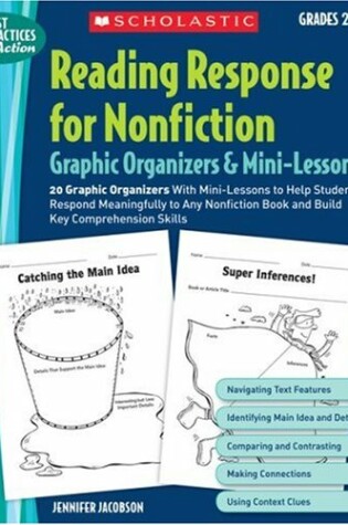 Cover of Reading Response for Nonfiction Graphic Organizers & Mini-Lessons