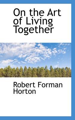 Book cover for On the Art of Living Together