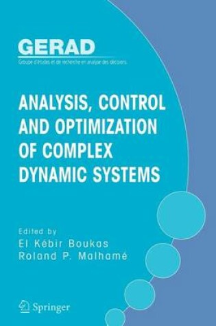 Cover of Analysis, Control and Optimization of Complex Dynamic Systems