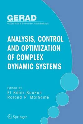 Book cover for Analysis, Control and Optimization of Complex Dynamic Systems