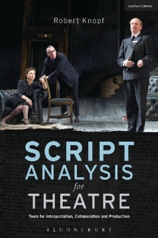 Cover of Script Analysis for Theatre