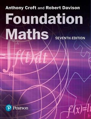 Book cover for Foundation Maths 7th Edition plus MyLab Math with eText -- Access Card Package