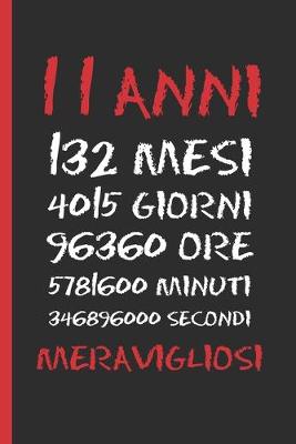 Book cover for 11 Anni Meravigliosi