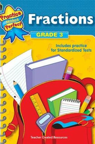 Cover of Fractions Grade 3