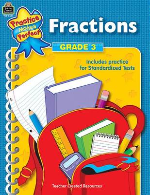 Book cover for Fractions Grade 3