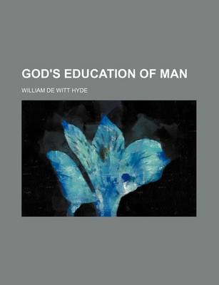 Book cover for God's Education of Man