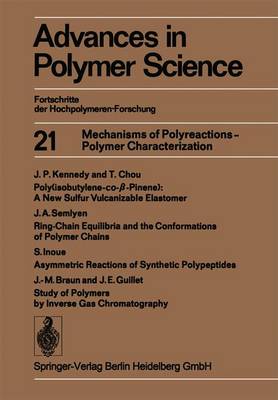 Book cover for Mechanisms of Polyreactions - Polymer Characterization