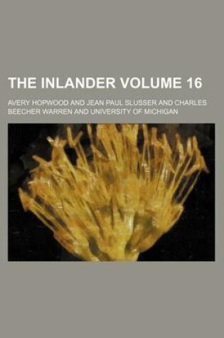Cover of The Inlander Volume 16