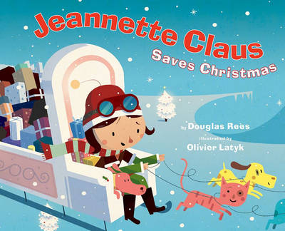 Book cover for Jeannette Claus Saves Christmas