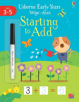 Book cover for Early Years Wipe-Clean Starting to Add
