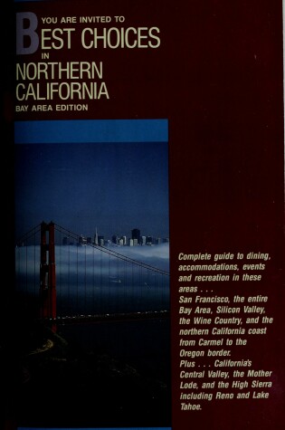 Cover of Best Choices in Northern California