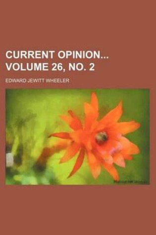 Cover of Current Opinion Volume 26, No. 2