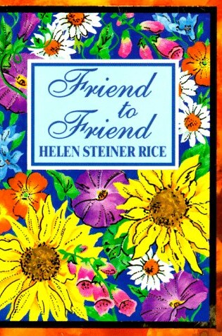 Cover of Friend to Friend Mini Book