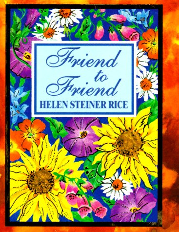 Book cover for Friend to Friend Mini Book