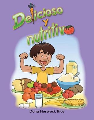 Book cover for Delicioso y nutritivo (Delicious and Nutritious) Lap Book (Spanish Version)