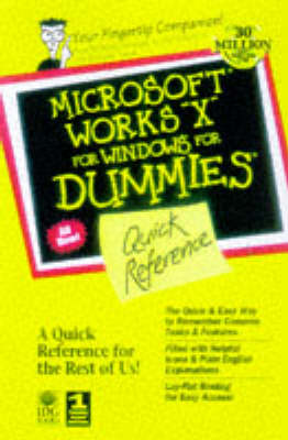 Book cover for Microsoft Works 4.5 for Dummies Quick Reference