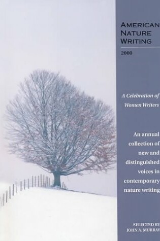 Cover of AmericanNature Writing 2000