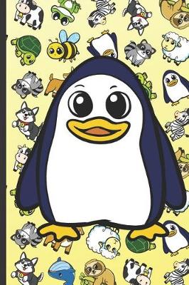 Book cover for Penguin Animal Party Notebook